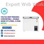 Voltas Deep Freezers Convertible – Double Door 177