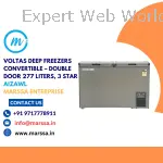 Voltas Deep Freezers Convertible – Double Door 277