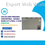 Voltas Deep Freezers Convertible – Double Door 277