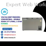 Voltas Deep Freezers Convertible – Double Door 277