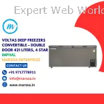 Voltas Deep Freezers Convertible – Double Door 421