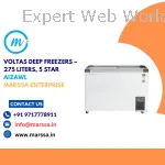 Voltas Deep Freezers – 275 Liters, 5 Star Aizawl